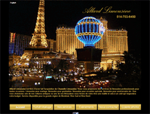 Tablet Screenshot of chanellelimousine.com